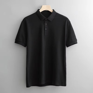 Chemise d'été pour homme, nouvelle collection, style business, col à revers, manches courtes, 100% coton, brodée, écologique, séchage rapide, coupe classique - Product Image 4