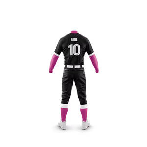 Vente chaude meilleure conception uniformes de Baseball poids léger personnalisé Logo impression vêtements de sport 2025 polyester uniforme de Baseball - Product Image 4