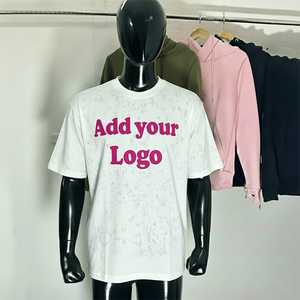 Camiseta Oversize de Estilo Urbano, 100% Algodón, 230 GSM, Lisa, Casual, Frente en Blanco, Bordada, Transpirable y Ecológica - Product Image 5