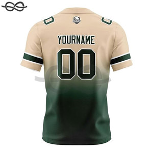 Chemise de football en polyester personnalisable de qualité supérieure Vêtements d'entraînement originaux Hauts de vêtements de sport de meilleure qualité - Product Image 3