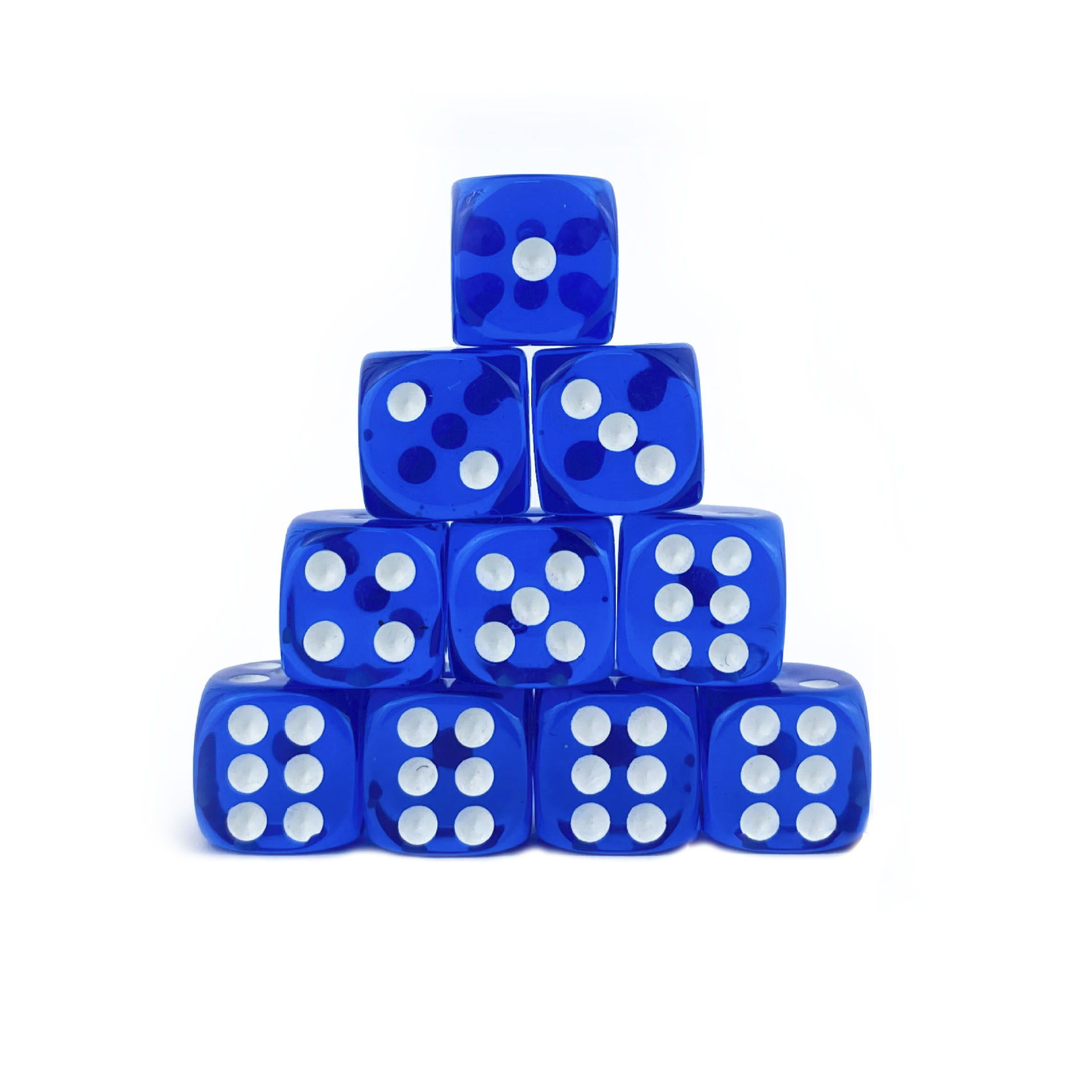 Bleu transparent