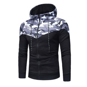 Dernier modèle de survêtement d'hiver pour homme, entièrement personnalisé, respirant, en polaire, à manches longues, avec vêtements de sport 100% polyester - Product Image 2