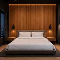 Panneaux muraux acoustiques Akupanel, panneaux insonorisants pour la décoration intérieure de condos, penthouses et résidences de luxe