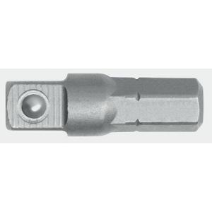 Gedore Adapter 1/4'' Square to 1/4'' Hexagonal <b>Socket</b> - Product Image 1