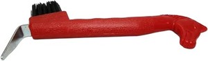 耐用的马蹄镐，带硬刷和舒适的手柄，用于蹄清洁 | <span class=keywords><strong>2</strong></span>合1马蹄镐和刷子 - Product Image 5