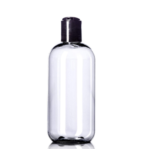 Bouteille en plastique PET de 310ml Bouteille cosmétique transparente avec bouchon rabattable Emballage de lotion de shampooing de voyage rechargeable Usine du Vietnam - Product Image 2