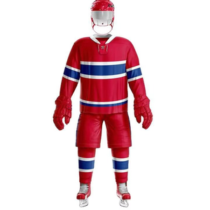 OEM Customizable Breathable Ice Hockey Uniform with Sublimation Printed Logo Made in Pakistan Custom Orders Welcome - Product Image 6