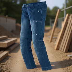 TERRAX Denim <b>Work</b> Trousers Size 58 Comfortable <b>Jeans</b> for Men Promotional T-Shirts - Product Image 3