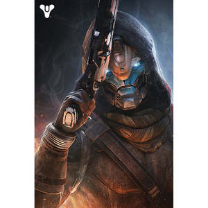Affiche Destiny 2 au design moderne, portrait de Cayde-6 - Product Image 2