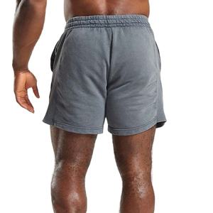 Summer Custom High Quality Gym Cotton Acid Wash Summer <b>Shorts</b> for Men's Sweat Running Men's Jogging <b>Shorts</b> For Sale 2026 - Product Image 3