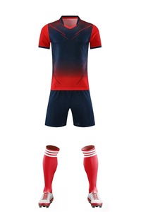 ชุดเสื้อฟุตบอลระบายอากาศได้สำหรับเด็กชายและเด็กหญิงพิมพ์ชื่อและหมายเลขสำหรับแฟนฟุตบอล - Product Image 6