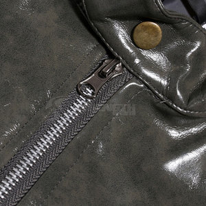 Vestes en cuir pour hommes fournie directement par l'usine, style High Street, collection hiver 2026, grandes tailles. - Product Image 3