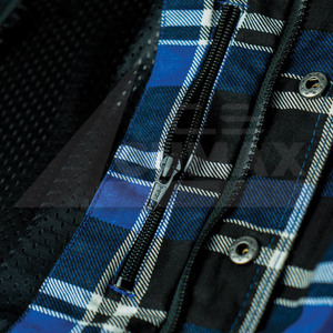 Chemises de travail en coton à manches longues OEM Chemise en flanelle personnalisée pour hommes Chemise décontractée à carreaux chaude - Product Image 5