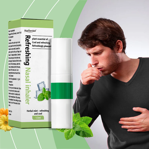 Barra Refrescante de Aceite de Menta para la Respiración Nasal, Suministro para el Cuidado de la Salud para Revitalizar la Mente Mientras Conduce, Aspiración Nasal Efectiva - Product Image 3