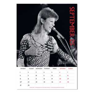 Calendario de Escritorio Personalizado de David Bowie 2025, Calendario de Mesa Perpetuo de Papel para Oficina o Hogar, Calendario Impreso - Product Image 2