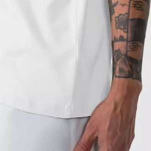 Logo personnalisé 100% coton à manches courtes Vintage lavé grande taille surdimensionné imprimé T-shirts pour hommes 230g polyester/coton matériel - Product Image 4