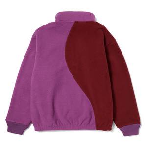 Sudadera de Forro Polar Sherpa Personalizada al por Mayor, con Cierre de Cremallera de un Cuarto, Bloques de Color, Media Cremallera, Cálida para Invierno, Estilo Urbano - Product Image 2
