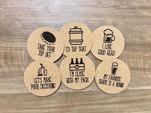 High Quality Natural <b>Cork</b> Eco-Friendly Customized Color Square <b>Coasters</b> by GM Impex Classic Style for Drinks - Product Image 4
