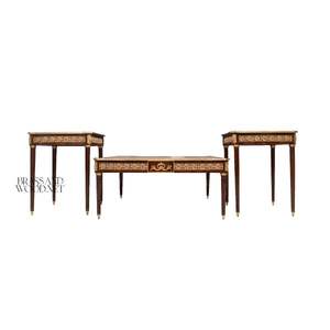 Classic Luxury Inlaid Wooden <b>Table</b> <b>Set</b> - Product Image 2