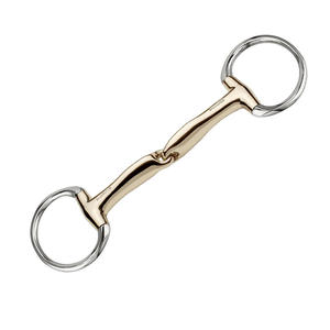 Mèche articulée en cuivre, mèche à cheval en acier inoxydable, tack équestre, équipement d'entraînement et d'équitation - Product Image 6