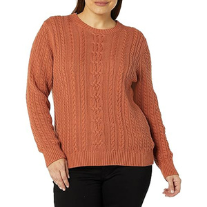 Pull en tricot ample pour femmes Pull à manches fines Pull pour femmes - Product Image 2