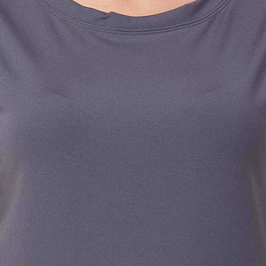 Nouveauté 2025 – T-shirts décontractés à manches courtes et col rond pour femme, en coton, style streetwear, écologiques, teinture unie - Product Image 3