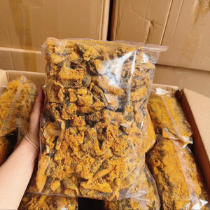 พร้อมรับประทานอาหารว่างผิวปลาแซลมอนกับไข่แดงเค็มที่มีรสชาติเข้มข้นในรสชาติ - Product Image 1