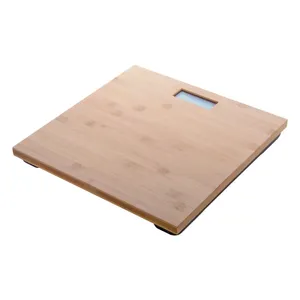 Báscula de Baño de Bambú Sostenible BooFit, Gadgets Ecológicos para el Hogar - Product Image 1