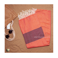 MONACO PESHTEMAL SERVIETTE 100% COTON TURC PLAGE SPA GYM YOGA PIQUE SERVIETTE 100*180 CM RAYURE PESHTAMAL