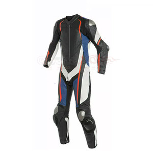 Nouveau design Combinaison de course de moto pour hommes Combinaison de moto en cuir avec logo personnalisé Combinaison de moto de haute qualité - Product Image 1