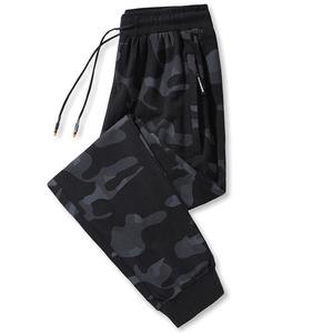 Pantalones Deportivos de Algodón 100% para Hombre, Ligeros, Rectos, Estilo Jogger, Talla Grande, Otoño Invierno, Resistentes al Viento, Elásticos, Transpirables, de Secado Rápido - Product Image 4