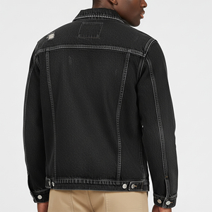 Chaqueta Vaquera de Hombre con Cuello Camisero, a la Moda, de Alta Calidad y Precio Accesible, Hecha a Medida, Estilo Urbano, con Múltiples Bolsillos - Product Image 2