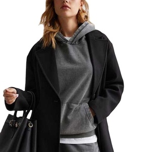 Vente Chaude Sweat à Capuche Femme Oversize Délavé à l'Acide Style Vintage Effet Usé Streetwear 100% Coton 360g - Direct Usine - Product Image 1