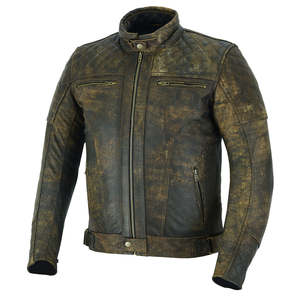 Chaquetas de Motociclista de Cuero Estampadas, Transpirables, Resistentes al Viento, de Alta Calidad, Unisex, para Verano e Invierno, con MOQ Bajo - Product Image 5