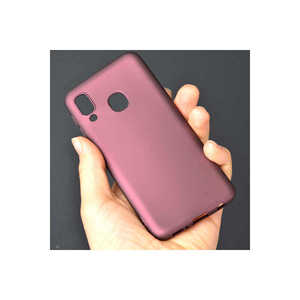 IKTK Premier Series Premium Gold Silicone Protective Cover for <b>Samsung</b> for Galaxy <b>A40</b> Plus Anti-Fingerprint Stylish Ins Retail - Product Image 3