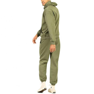Manufacturer High Quality Winter Two Piece Baggy Sweatpants and Hoodie Set Men Custom Heavyweight Oversized Pullover Hoodie - Product Image 4