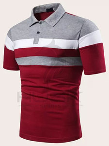 Camisetas de punto transpirables de alta calidad para hombre personalizadas con logotipo estampado bordado hechas en Pakistán con patrón sólido - Product Image 5