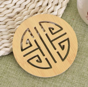 Posavasos de madera natural para bebidas, diferentes formas, hogar, cocina, oficina, mesa de comedor, tazas de té, tazas de café, latas de cerveza, bar, vasos de agua - Product Image 2