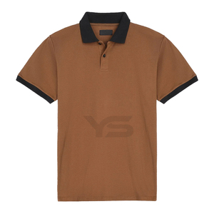 Personalizada transpirable estilo delgado Panel para la camiseta del polo con color sólido y el logotipo impreso al por mayor ODM Deporte Camiseta para los hombres - Product Image 6