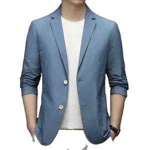 Custom 100% High Quality <b>Clothing</b> Man Suit Blazer Set With Dress Pant Business Wear Casual Breathable Slim-fit Suit For Man - Product Image 6
