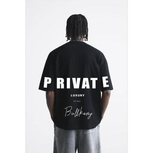 T-shirt en coton de qualité durable coupe régulière filles et garçons vêtements quotidiens T-shirt haut confortable absorbant la sueur t-shirts demi-manches - Product Image 3