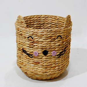 Artex Dong Thap Panier en jacinthe d'eau tressée Panier de rangement robuste et élégant pour la maison et le bureau - Product Image 4