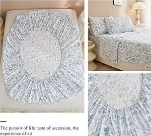 Juego de Sábanas de Cama de Alta Calidad al por Mayor, Modernas, 100% Algodón, 300 Hilos, Resistentes al Agua, para Todas las Estaciones, Tamaño Queen, Calidad de Hotel - Product Image 6