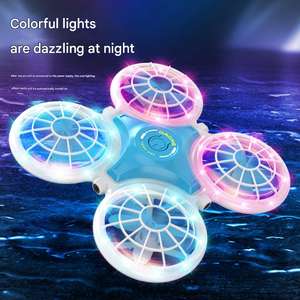 Mini Remote Control Drone Four-axis Glare Flying Machine Sensor Obstacle Avoidance Children's <b>Toy</b> Wholesale - Product Image 5
