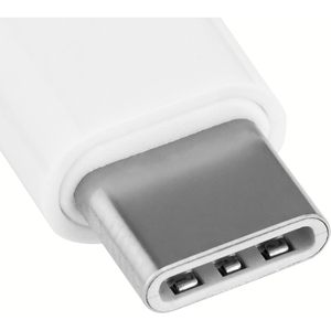 Adattatore Mumbi USB-C Maschio a Jack Cuffie Femmina da 3,5 mm Bianco per Telefono Cellulare, Nuovo di Zecca - Product Image 2