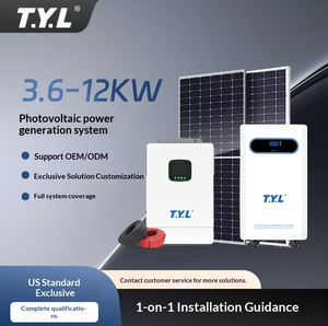 Convertisseur solaire hybride TYL TYL-6KW 6KW 230V norme européenne monophasé, efficacité <span class=keywords><strong>de</strong></span> 99% pour système <span class=keywords><strong>de</strong></span> stockage d'énergie résidentiel - Product Image 5