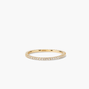 Anillo de Diamantes Delgado Tipo Eternity, Elegante y con Estilo - Product Image 2