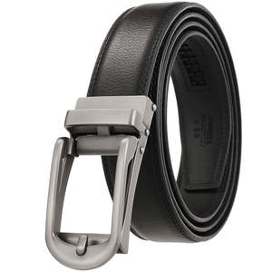 Ceinture en cuir personnalisée avec logo pour homme |   Ceinture classique décontractée pour homme, prix d'usine, OEM ODM, vente en gros, haute qualité - Product Image 5