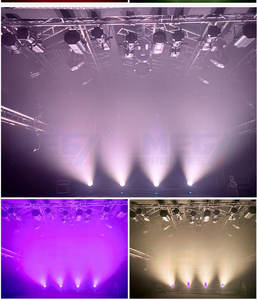 7x40W RGBW 4in1 DMX 512 LED 세척 줌 꿀벌 눈 무대 디스코 디제이 파티 클럽 바에 대한 움직이는 헤드 라이트 주도 - Product Image 4