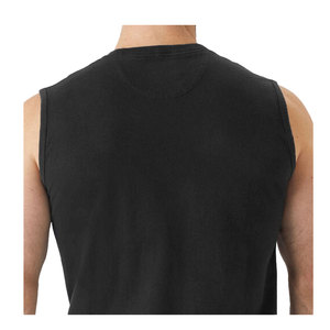 Débardeur à emmanchure personnalisé OEM Vêtements de sport Gilet de fitness Entraînement Musculation Débardeur pour homme - Product Image 6